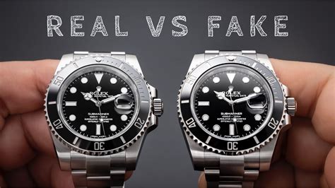 difference between original rolex and fake